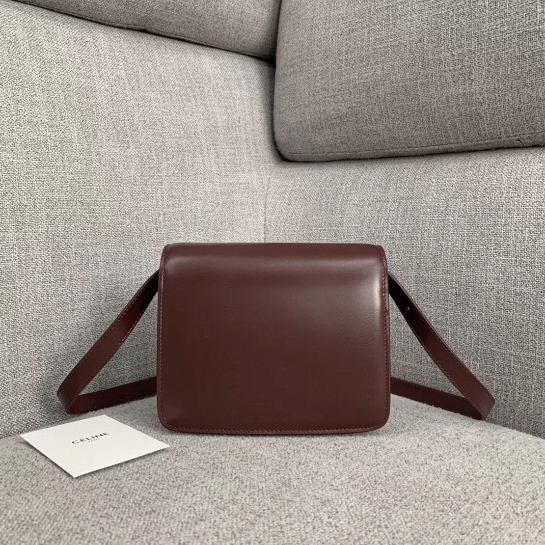 Top Quality Knockoff Ce1i*e Classic Box Small Bag In Bordeaux
