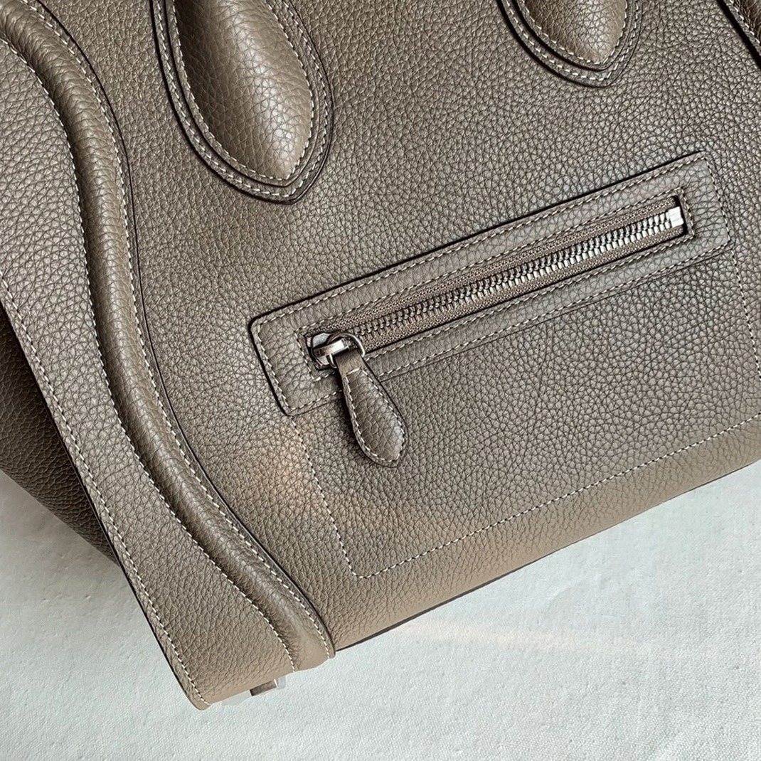 ce1i*e mini lU*gage tote bag knockoff in souris