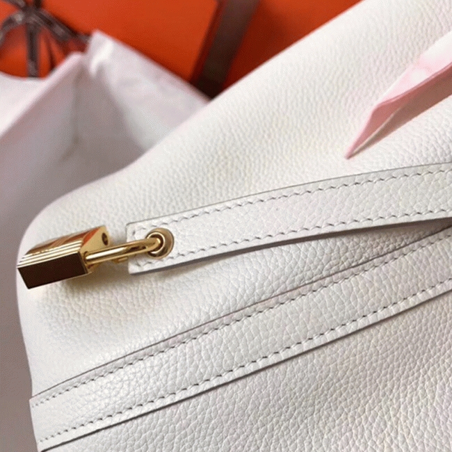 White luxury replica H**me5 Picotin Lock 22cm handbag