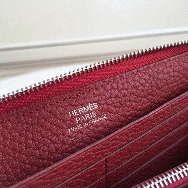 Ruby Designer Knockoff H**me5 Wallet Azap Zipped