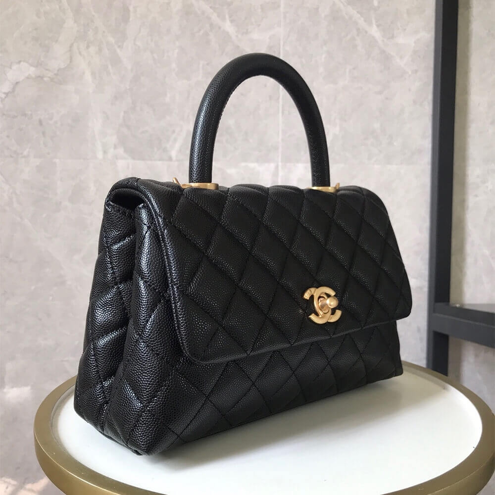 Ch**el Coco handle flap shoulder bag PM
