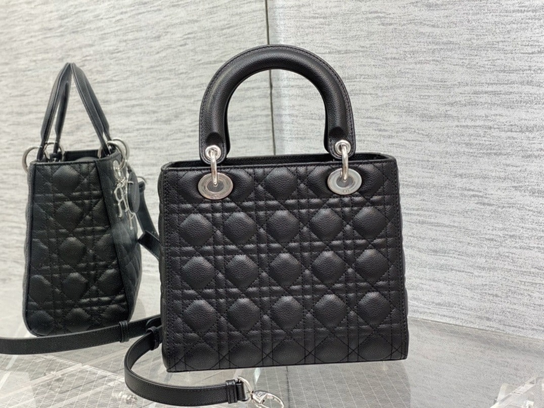 D10r Lady D10r Medium Bag Knockoff in Black