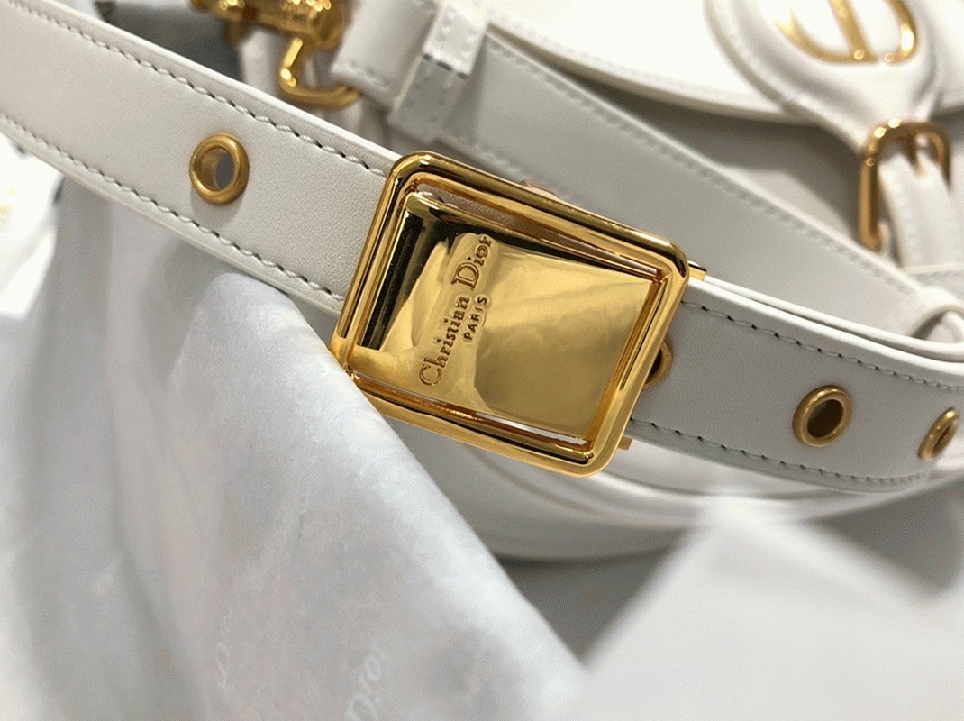 D10r Bobby Medium Bag Replica in White