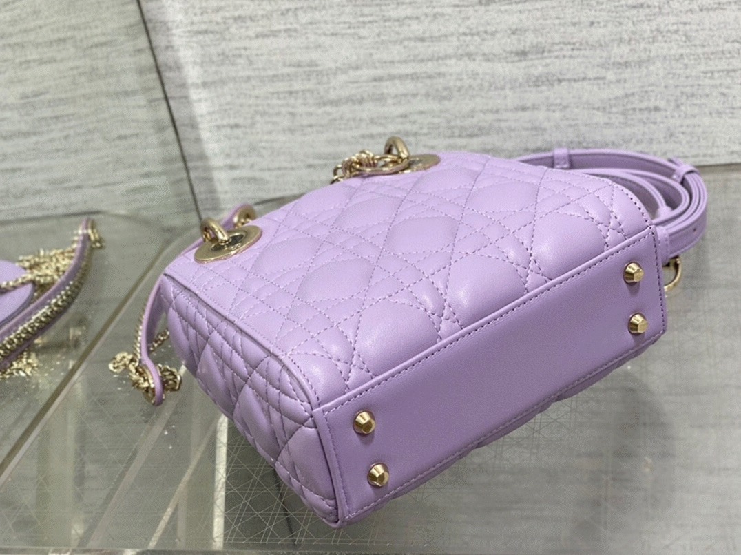 D10r Lady D10r Mini Bag Knockoff in Lilas