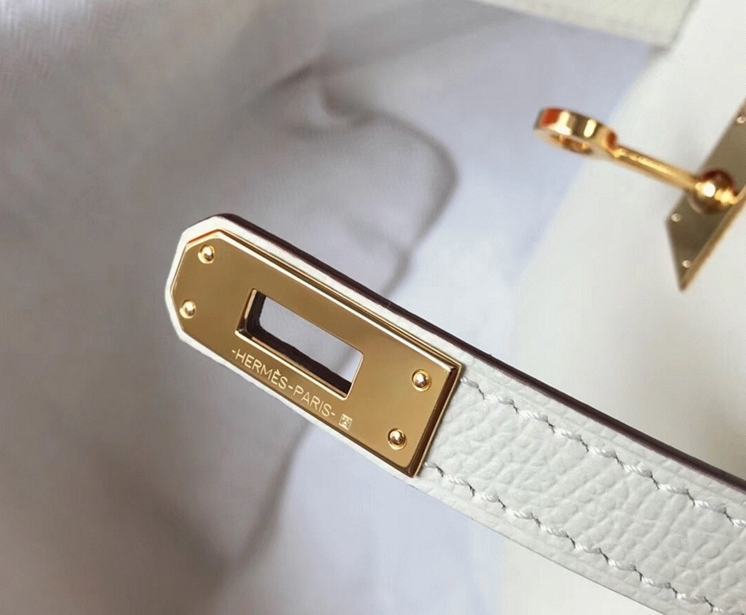 H**me5 Kelly Mini II Bag Replica in White