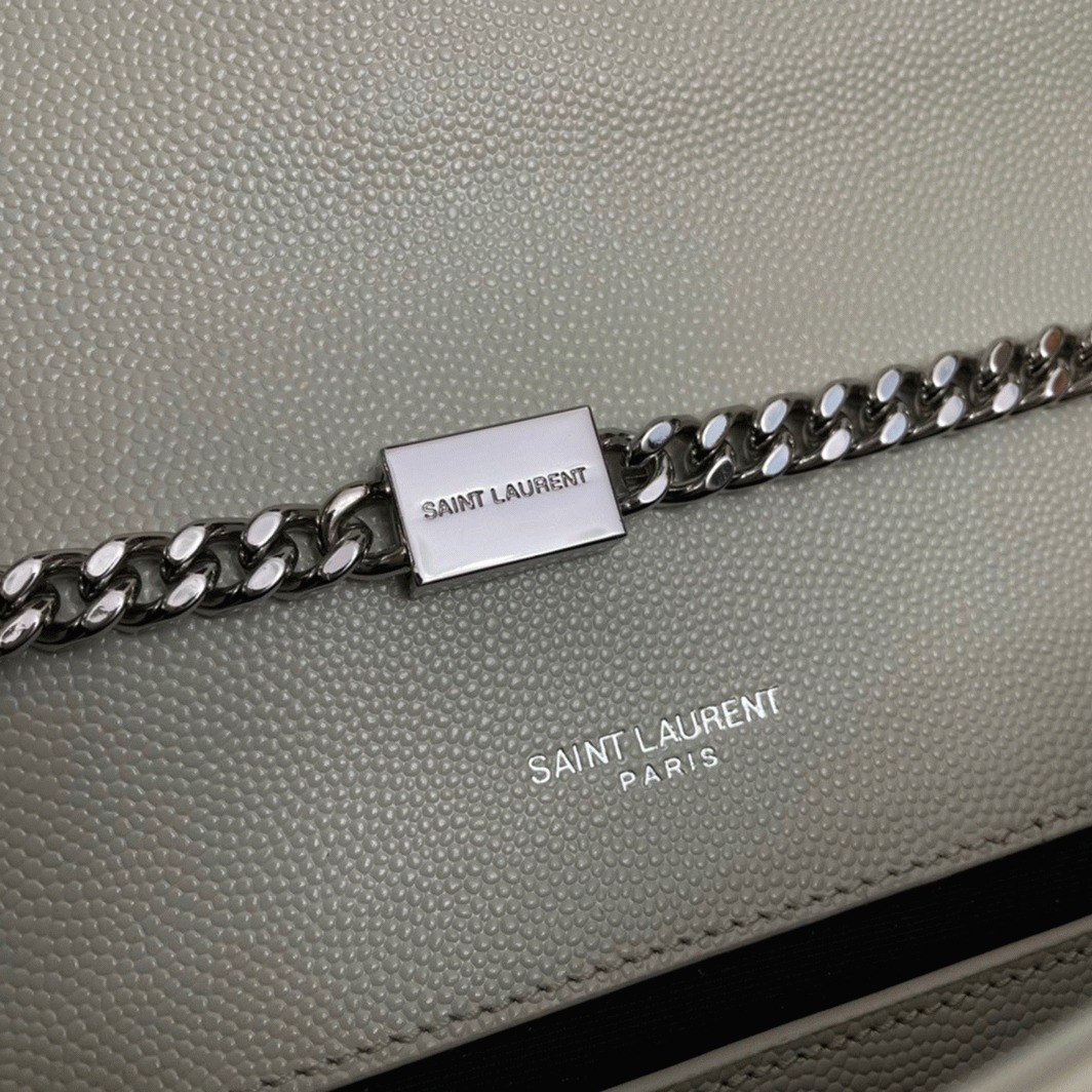 Fake Sa1nt Lau*nt Kate Small Chain Bag Ivory