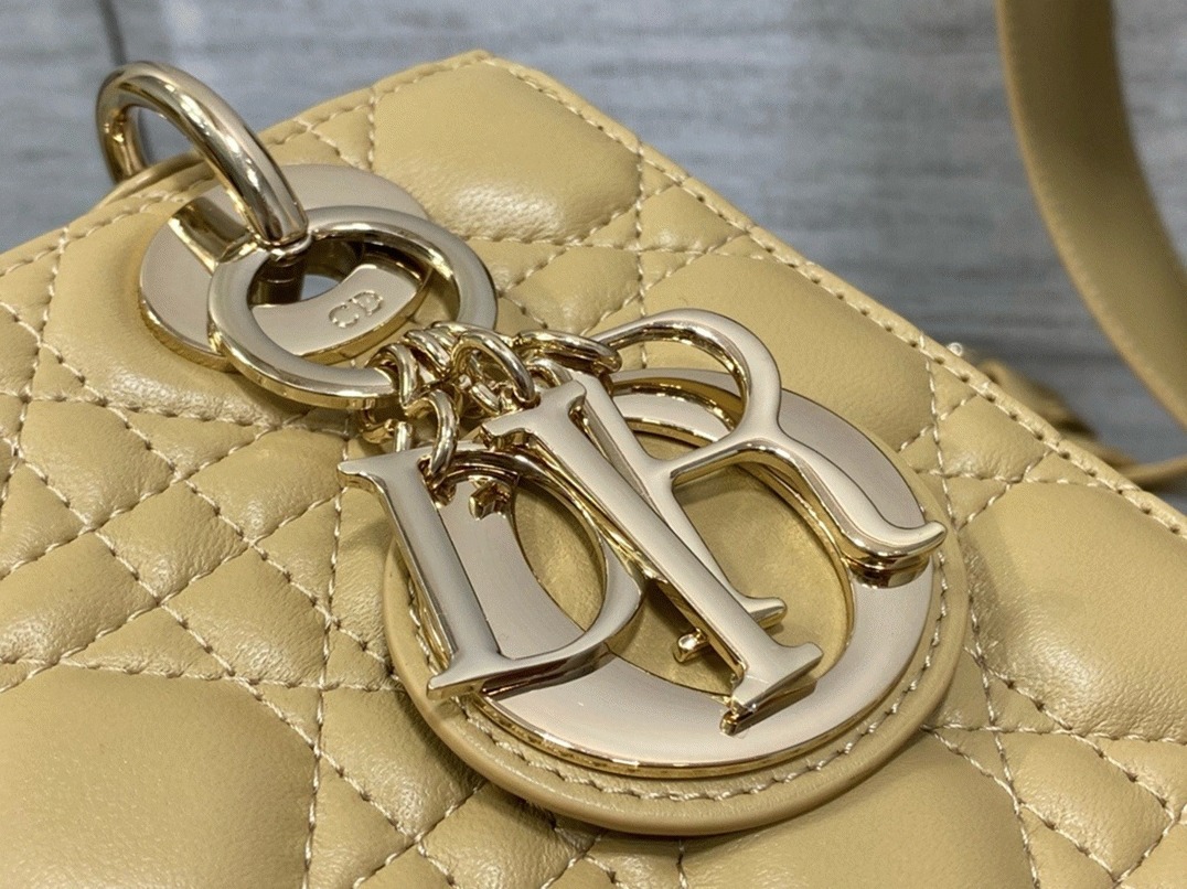 D10r Small Lady D10r My ABCD10r Bag Fake in Pastel Yellow
