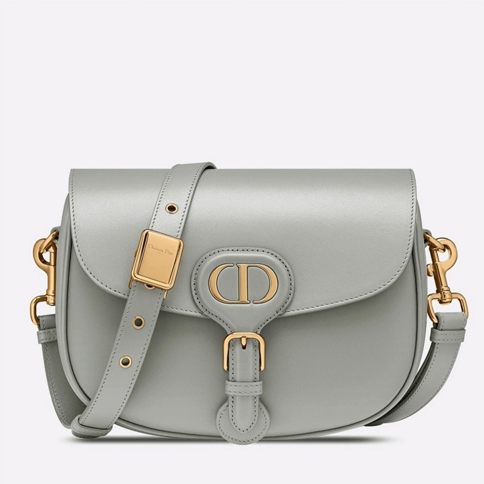 D10r Bobby Medium Bag Knockoff in Grey