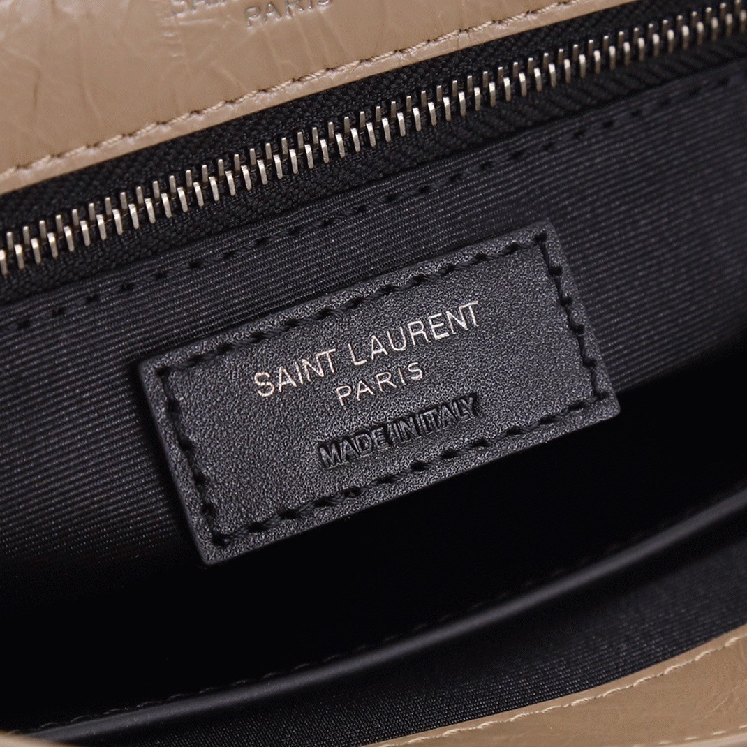 Fake Sa1nt Lau*nt Niki Medium Chain Bag Beige