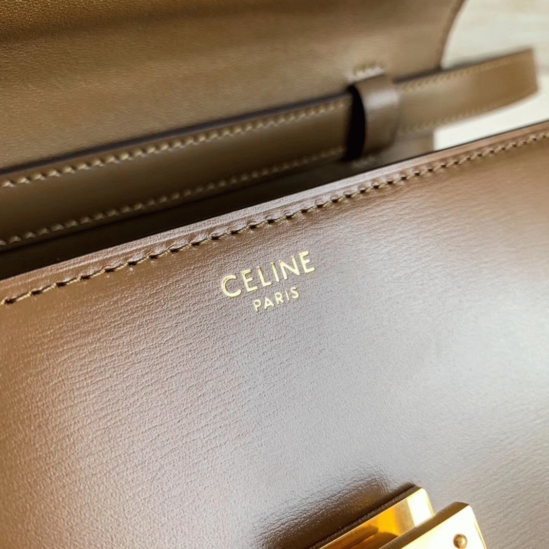 Top Quality Knockoff Ce1i*e Classic Box Teen Bag In Camel