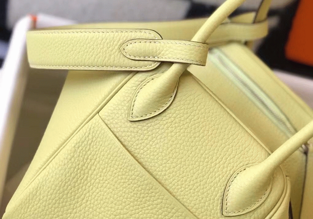 Replica H**me5 Lindy bag 26cm in jaune poussin