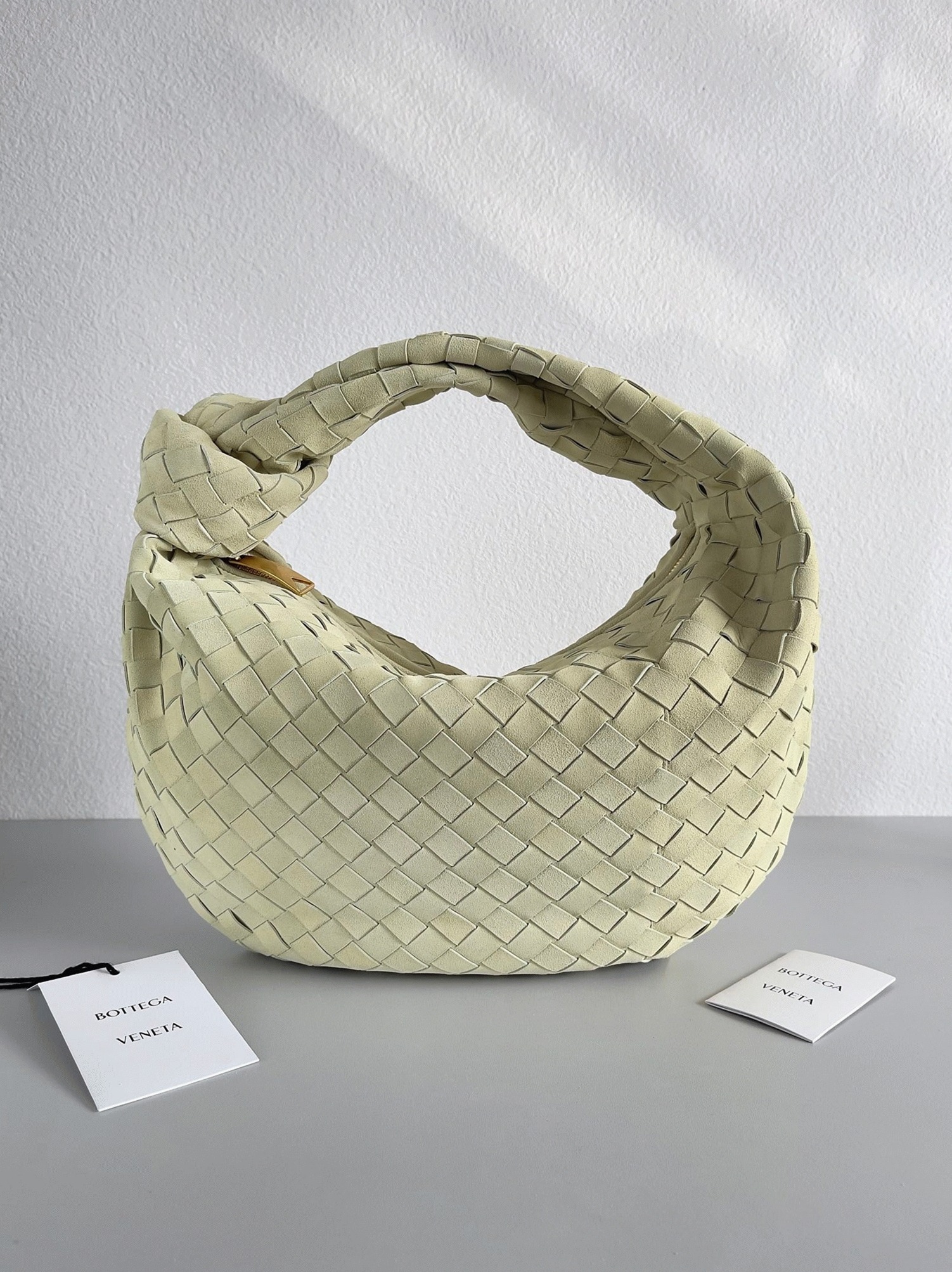 Knockoff B0tt*ga Ven*ta BV Jodie Teen Bag Lemon