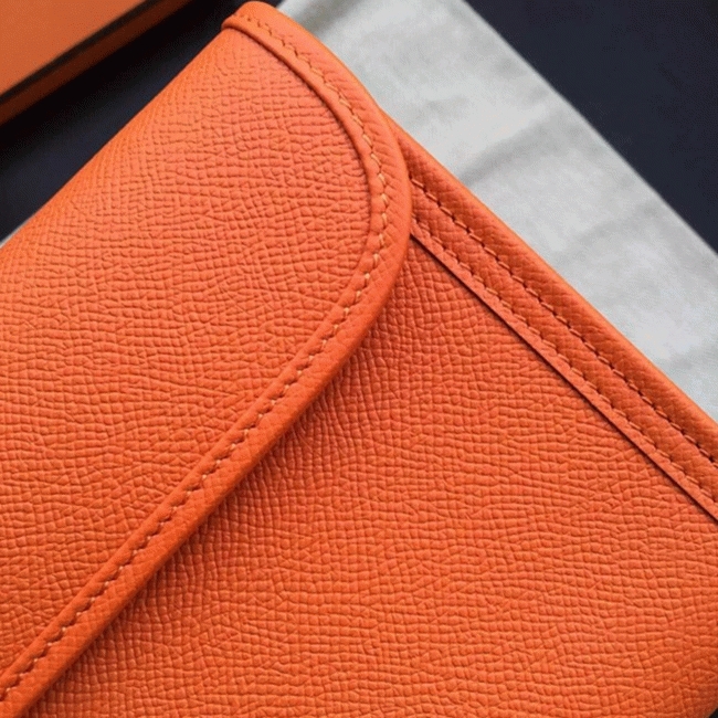 Orange Fake H**me5 Jige Elan 29 Colorful Handbag