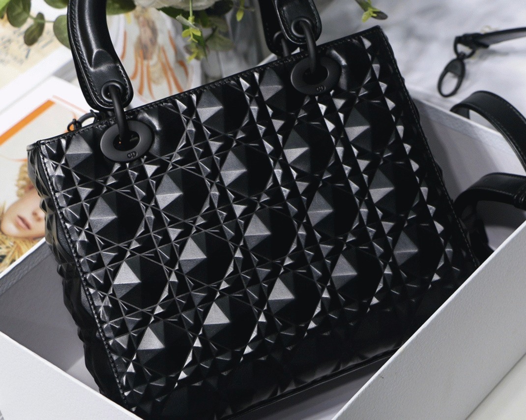 D10r Lady D10r Medium Bag Imitation in Black
