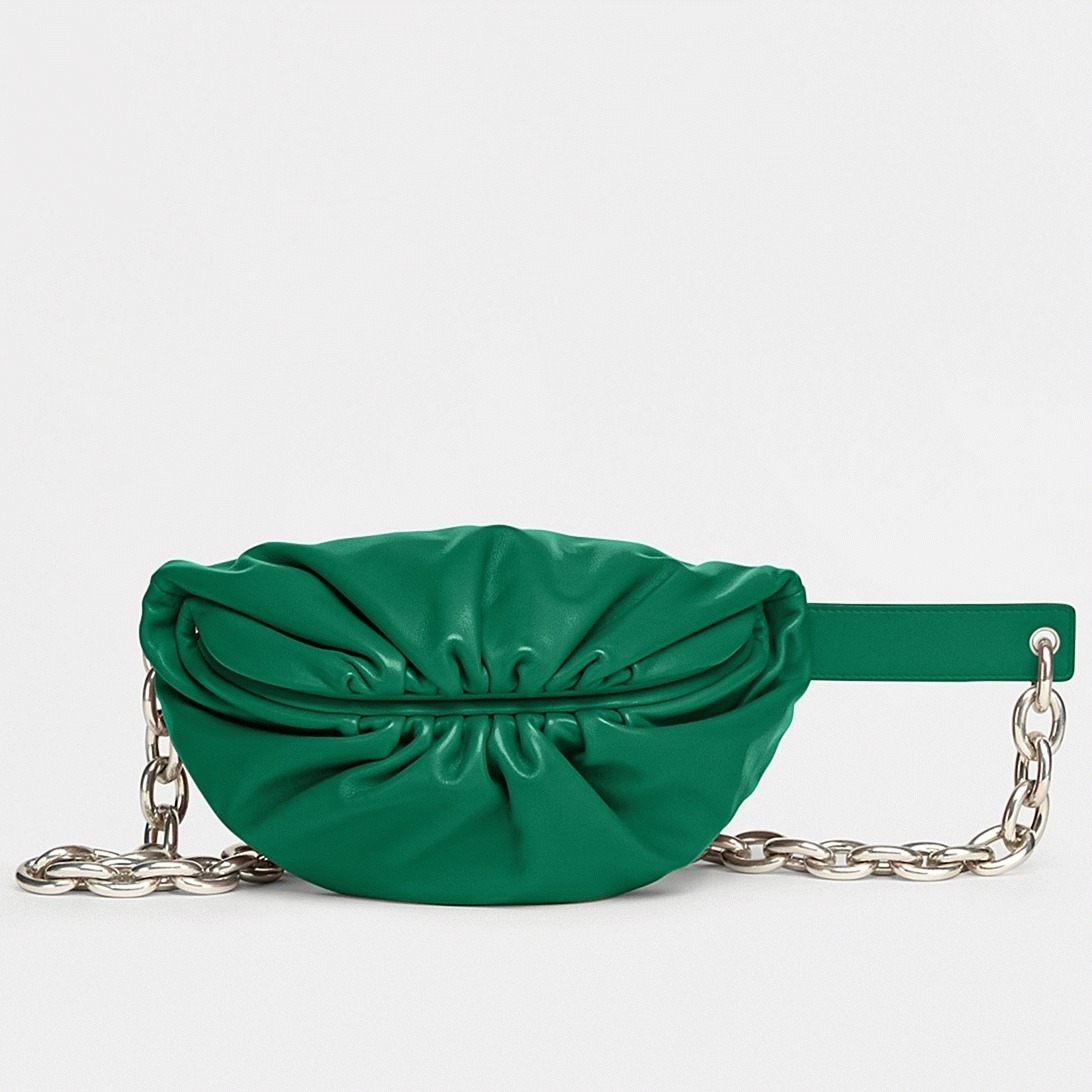 Replica B0tt*ga Ven*ta The Pouch Belt Bag Green