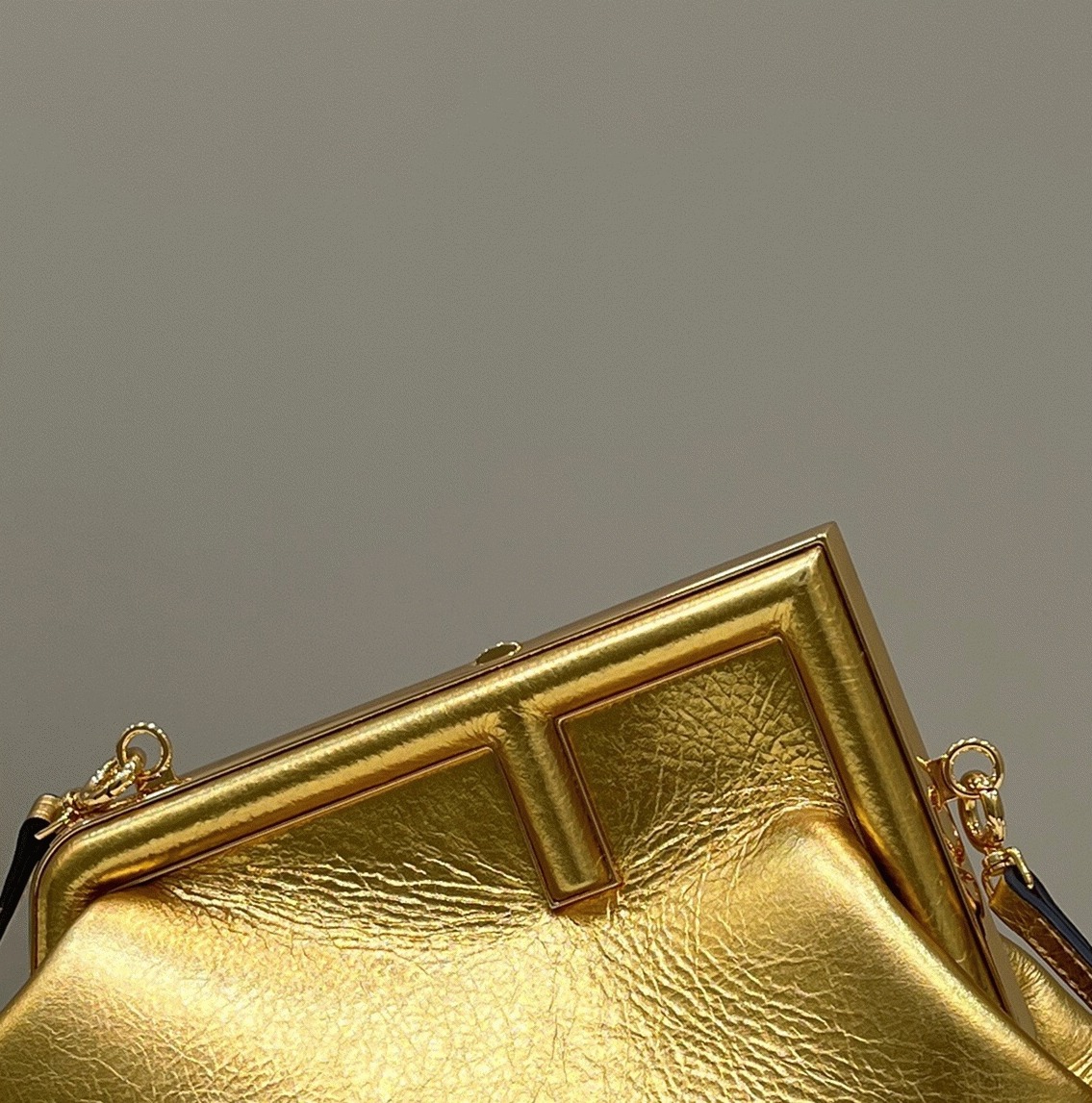 Top Quality Replica F**di First Small Bag In Gold