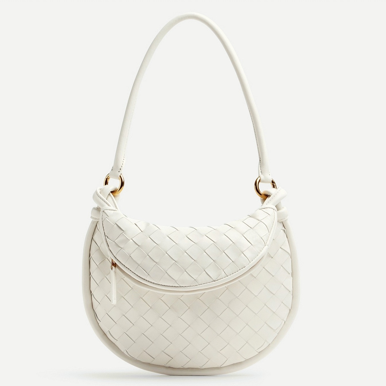 Replica B0tt*ga Ven*ta Gemelli Small Bag White