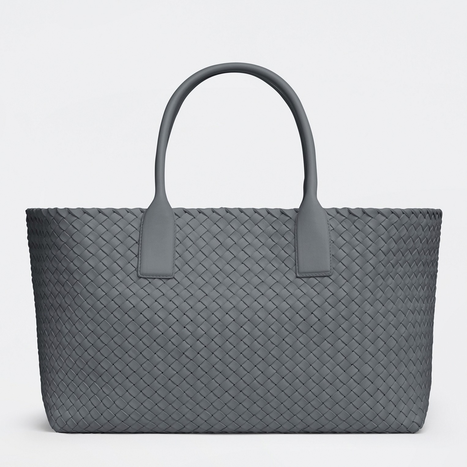 Top Quality Replica B0tt*ga Ven*ta Cabat Medium Bag In Thunder Intrecciato Lambskin