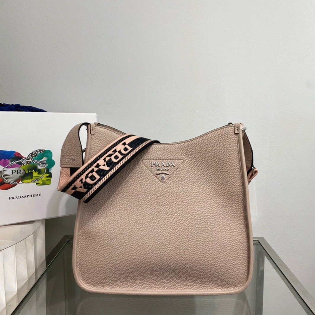 Pra*a Hobo Bag Fake in Sand