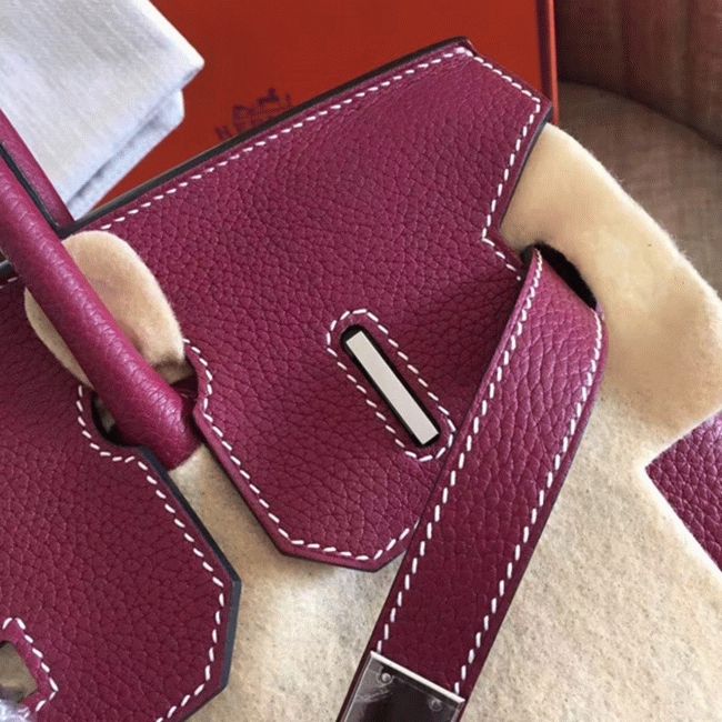 Ruby Color Designer-Inspired H**me5 Birkin 35cm Replica Purse