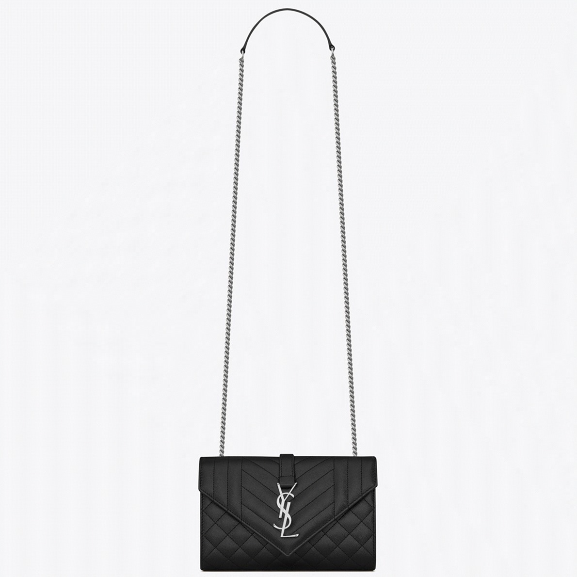 Replica Sa1nt Lau*nt Envelope Small Bag Noir