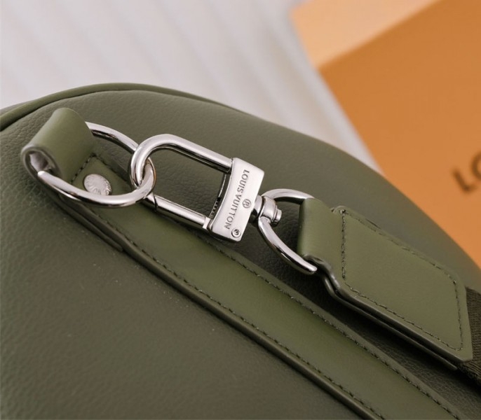 L0vis Vvtt0n Aerogram Keepall Bandouliere 50 Travel Bag In Khaki