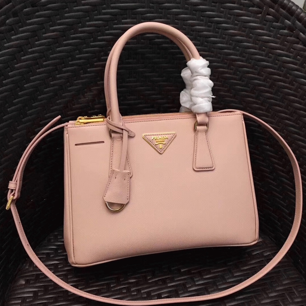 Pink Pra*a Galleria Medium Bag Fake