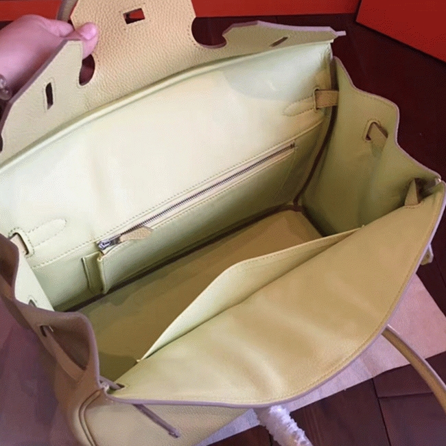 Curry Color Designer Imitation H**me5 Birkin 35cm Bag