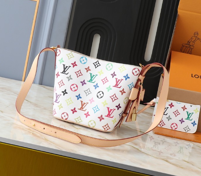 LV X TM Multicolored All In BB In White