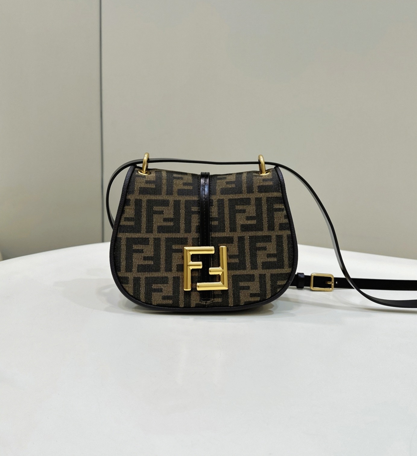 Top Quality Fake F**di C’mon Small Bag in FF Jacquard Fabric