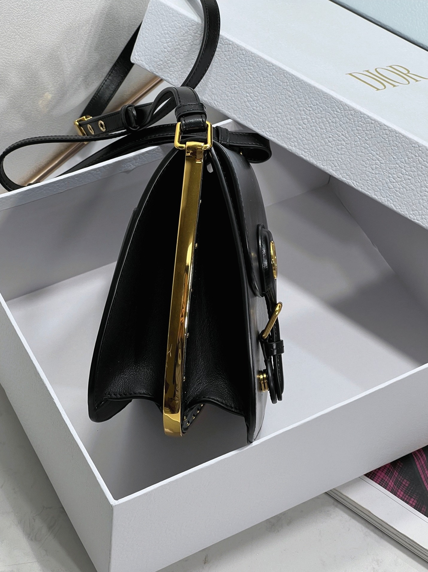 D10r Bobby Frame Bag Fake in Black