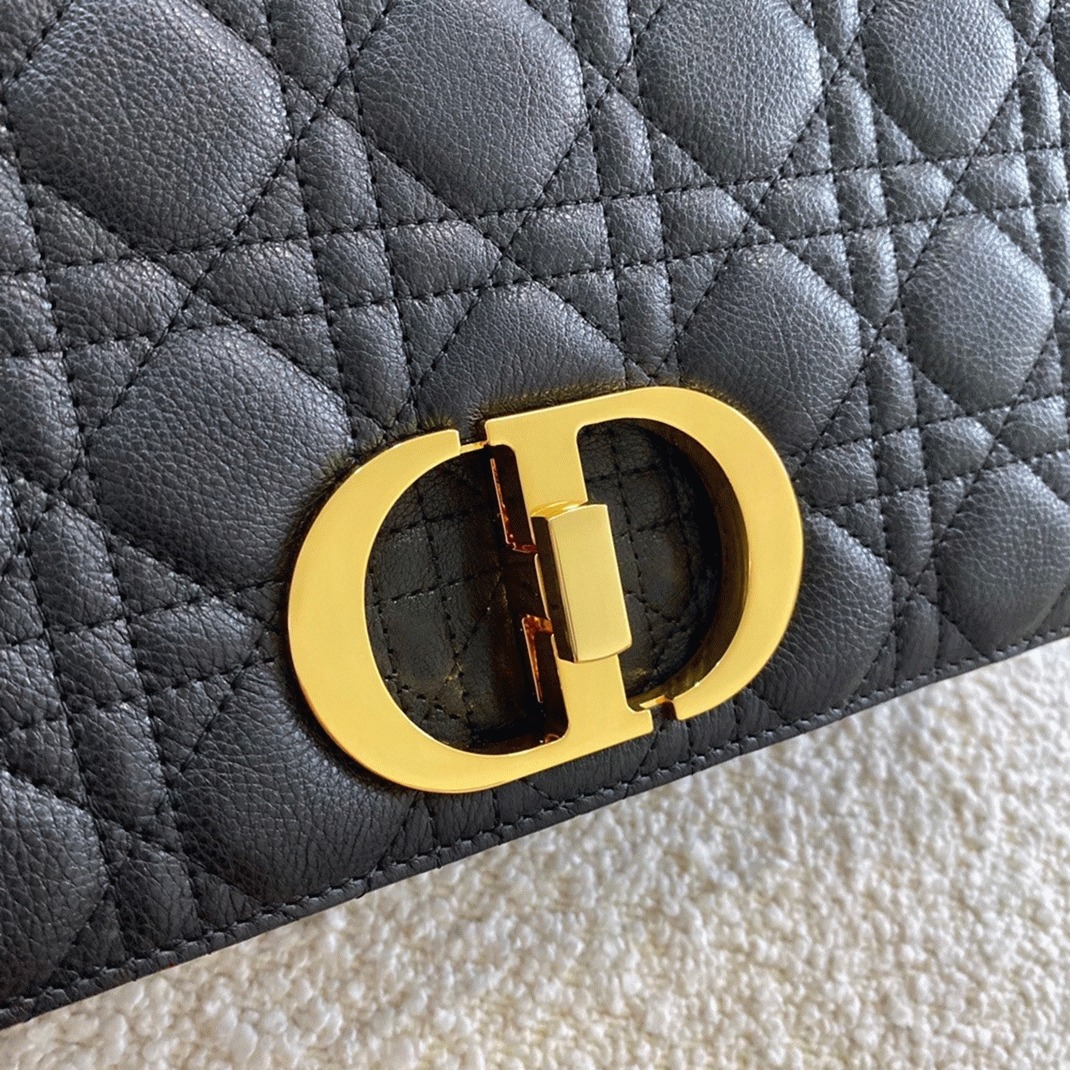 D10r Caro Large Bag Fake in Black