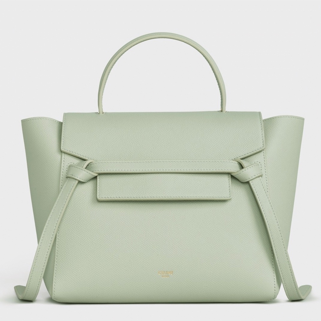 Ce1i*e Micro Belt Bag Knockoff in Vert D eau