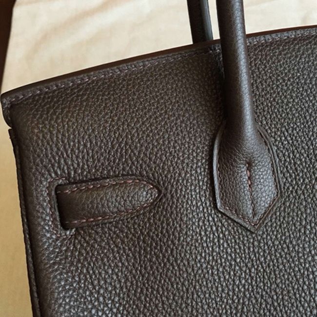 Cafe Color AAA H**me5 Birkin 30cm Counterfeit Bag