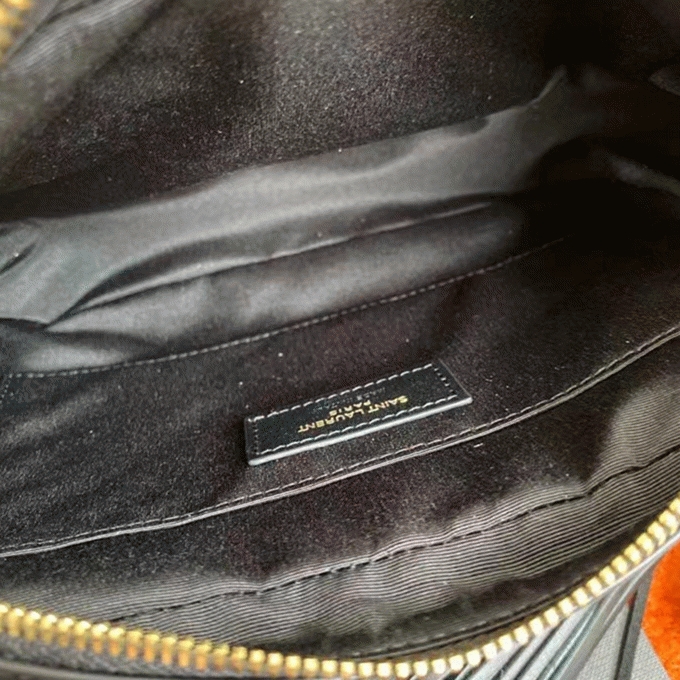 Replica Sa1nt Lau*nt Lou Camera Bag Black