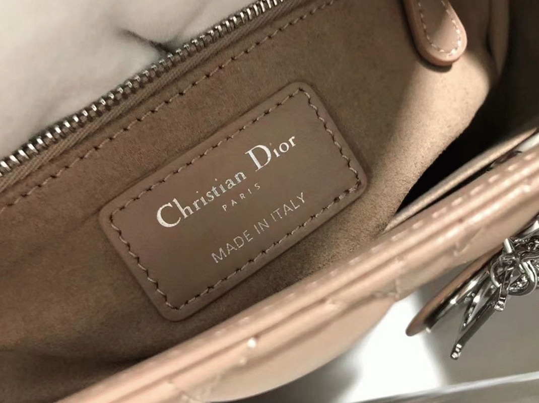 D10r Lady D10r Medium Bag Fake in Blush