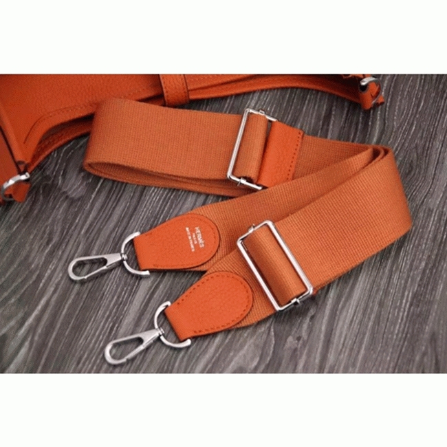 Orange Evelyne III PM Bag Fake AAA H**me5 Bright Shoulder Bag