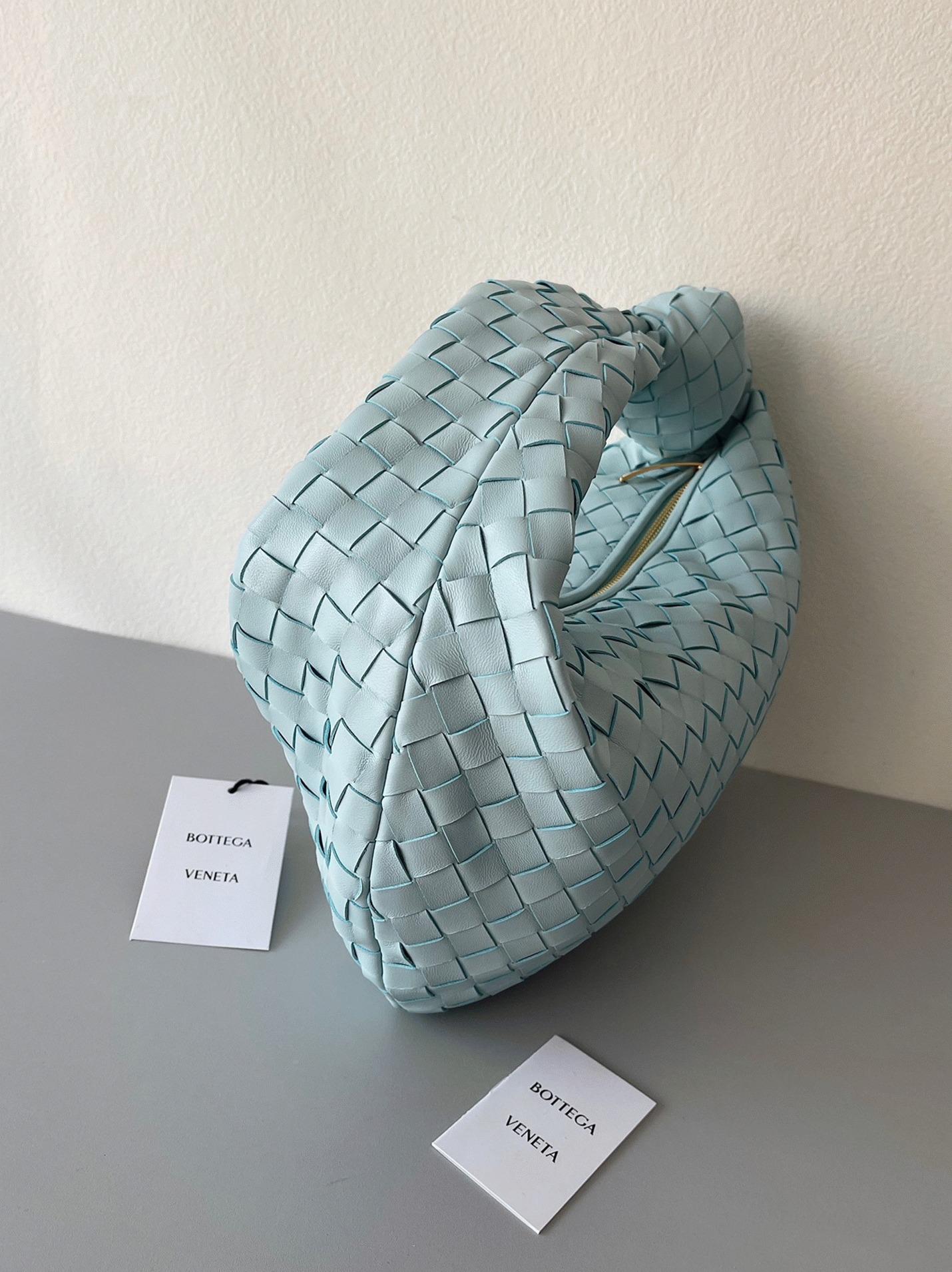 Fake B0tt*ga Ven*ta BV Jodie Teen Bag Teal Washed