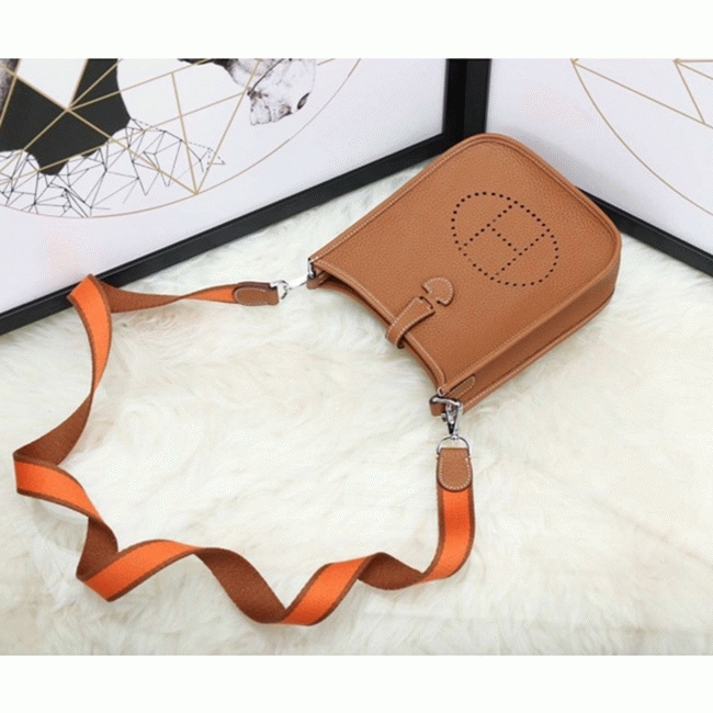 Brown Replica H**me5 Evelyne Shoulder Bag