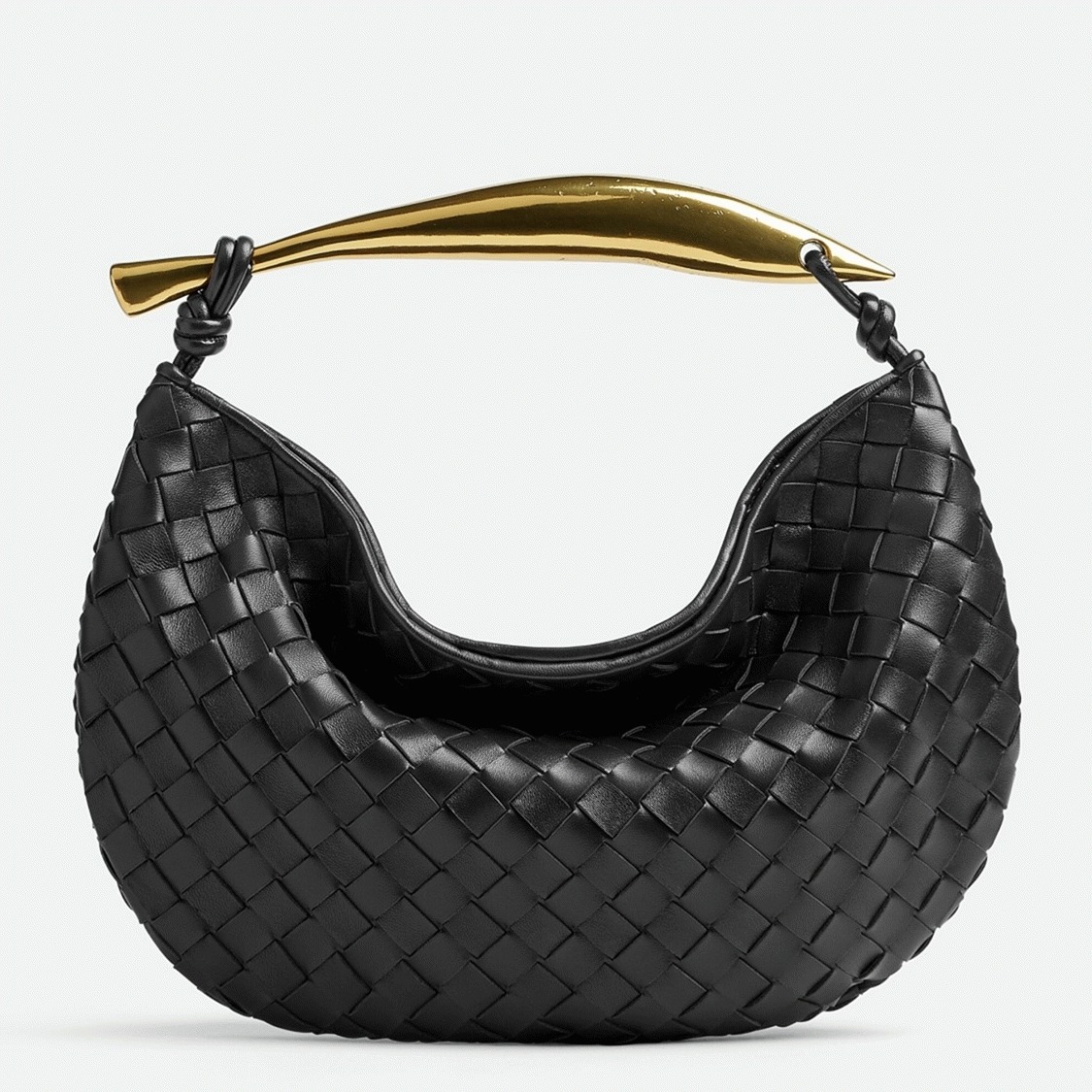 Replica B0tt*ga Ven*ta Sardine Small Bag Black