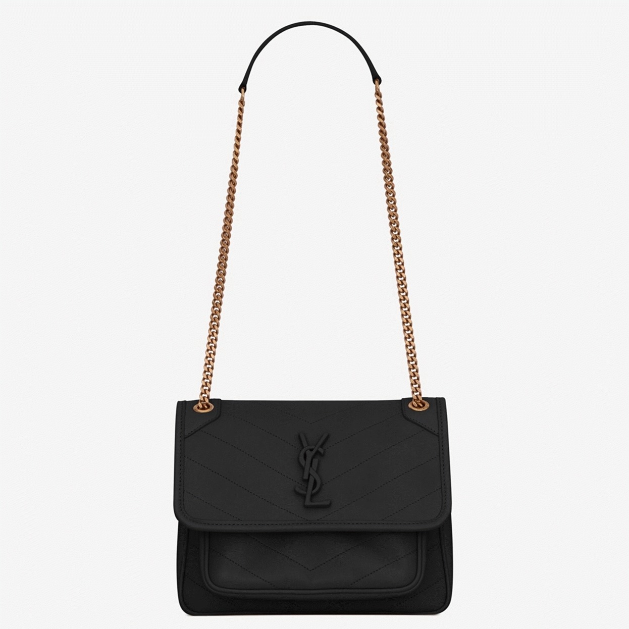 Replica Sa1nt Lau*nt Niki Baby Chain Bag Black