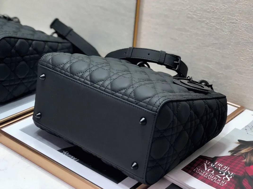 D10r Lady D10r Medium Bag Replica in Black