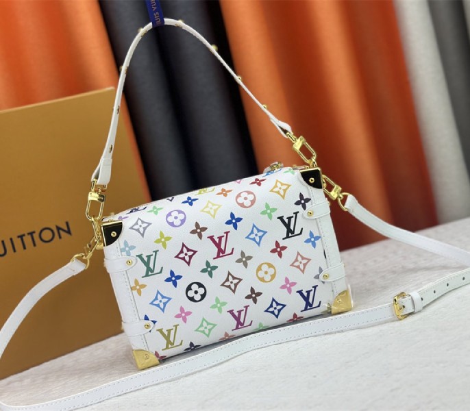 L0vis Vvtt0n X TM Multicolored Side Trunk MM In White
