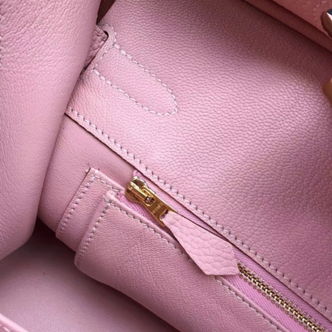 Pink Designer Knockoff H**me5 Birkin 35cm Handbag