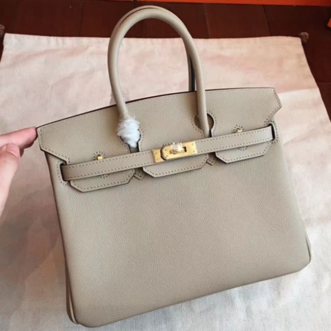 Top-Tier Grey H**me5 Birkin 25cm AAA Replica