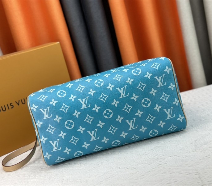 L0vis Vvtt0n Speedy P9 Bandouliere 40 Bag In Turquoise