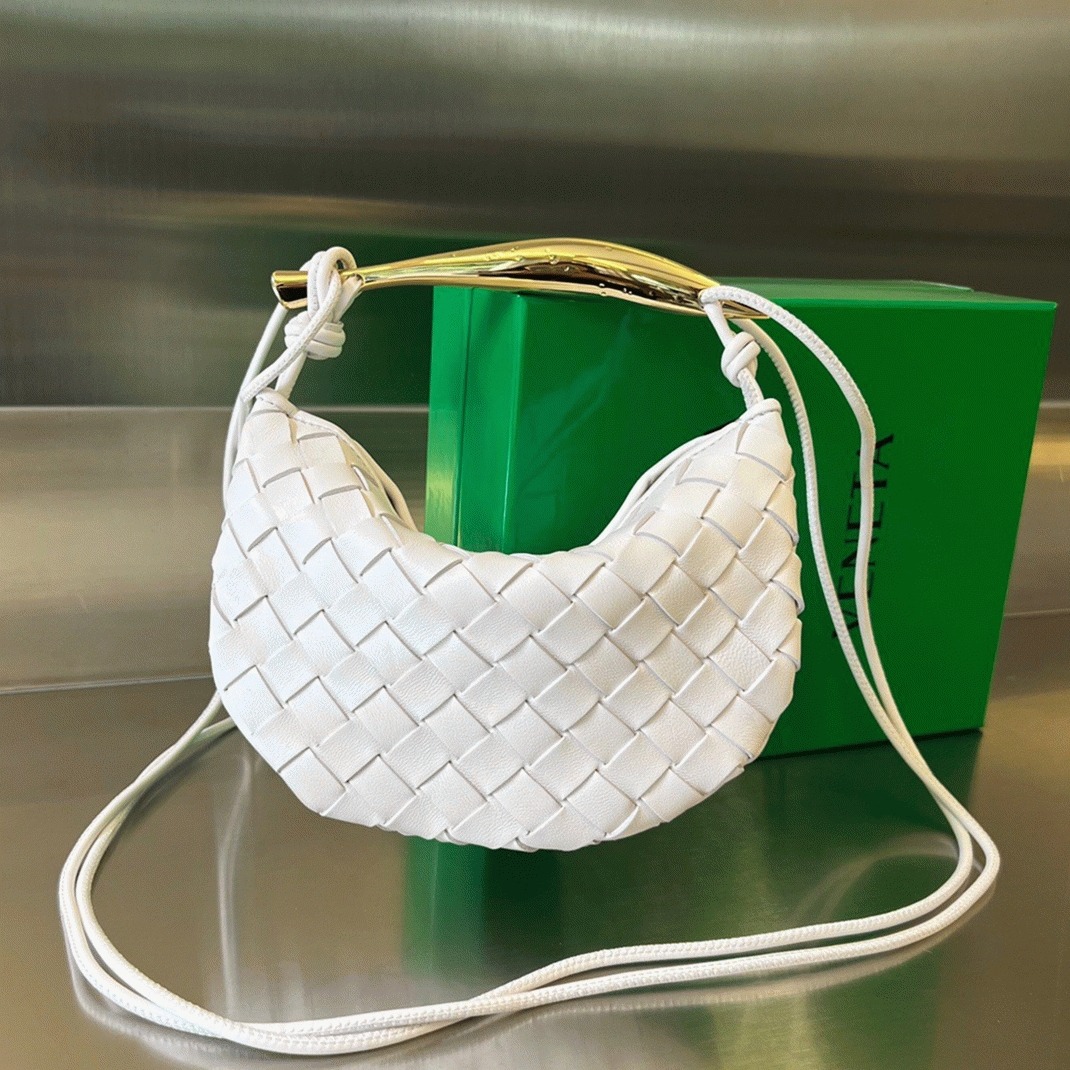 Replica B0tt*ga Ven*ta Sardine Mini Bag White