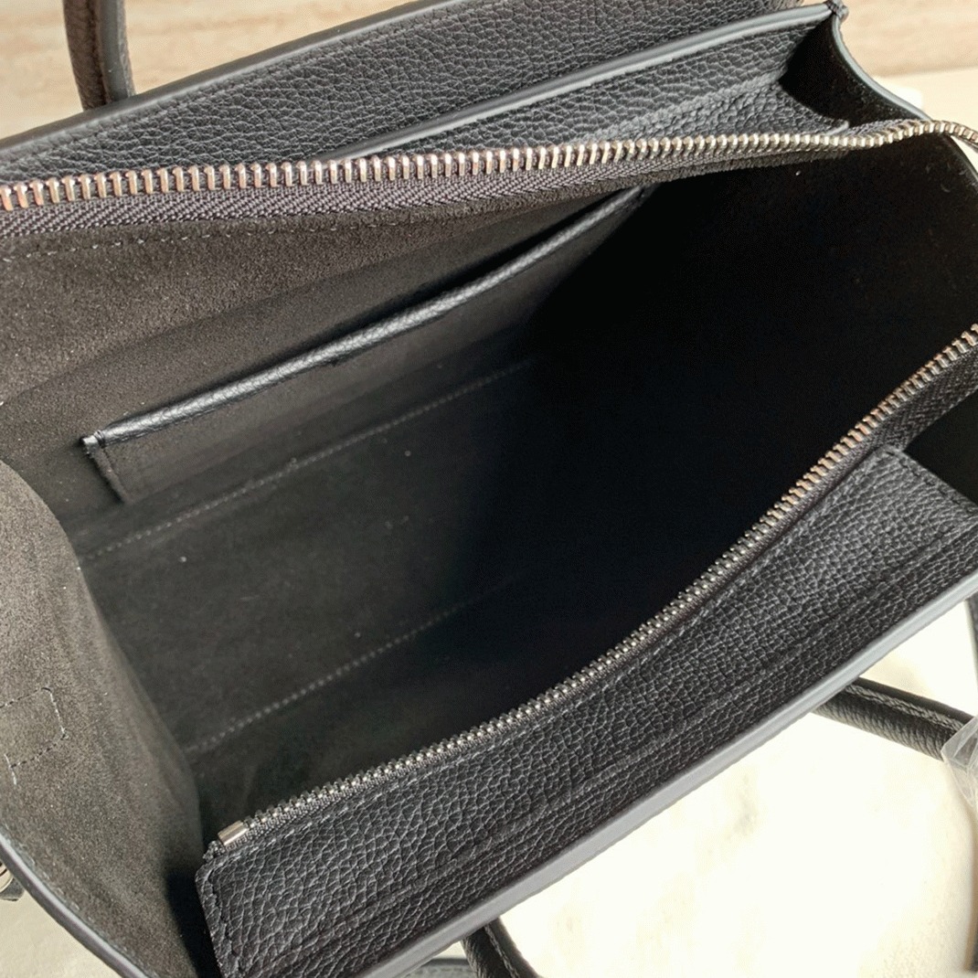 ce1i*e nano lU*gage tote bag replica in black