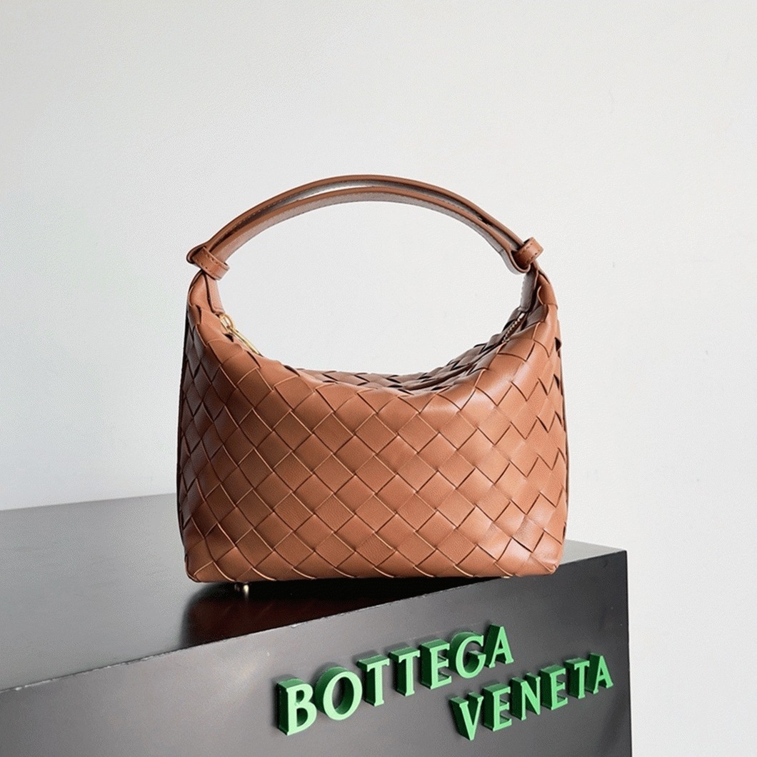Fake B0tt*ga Ven*ta Mini Wallace Bag Brown