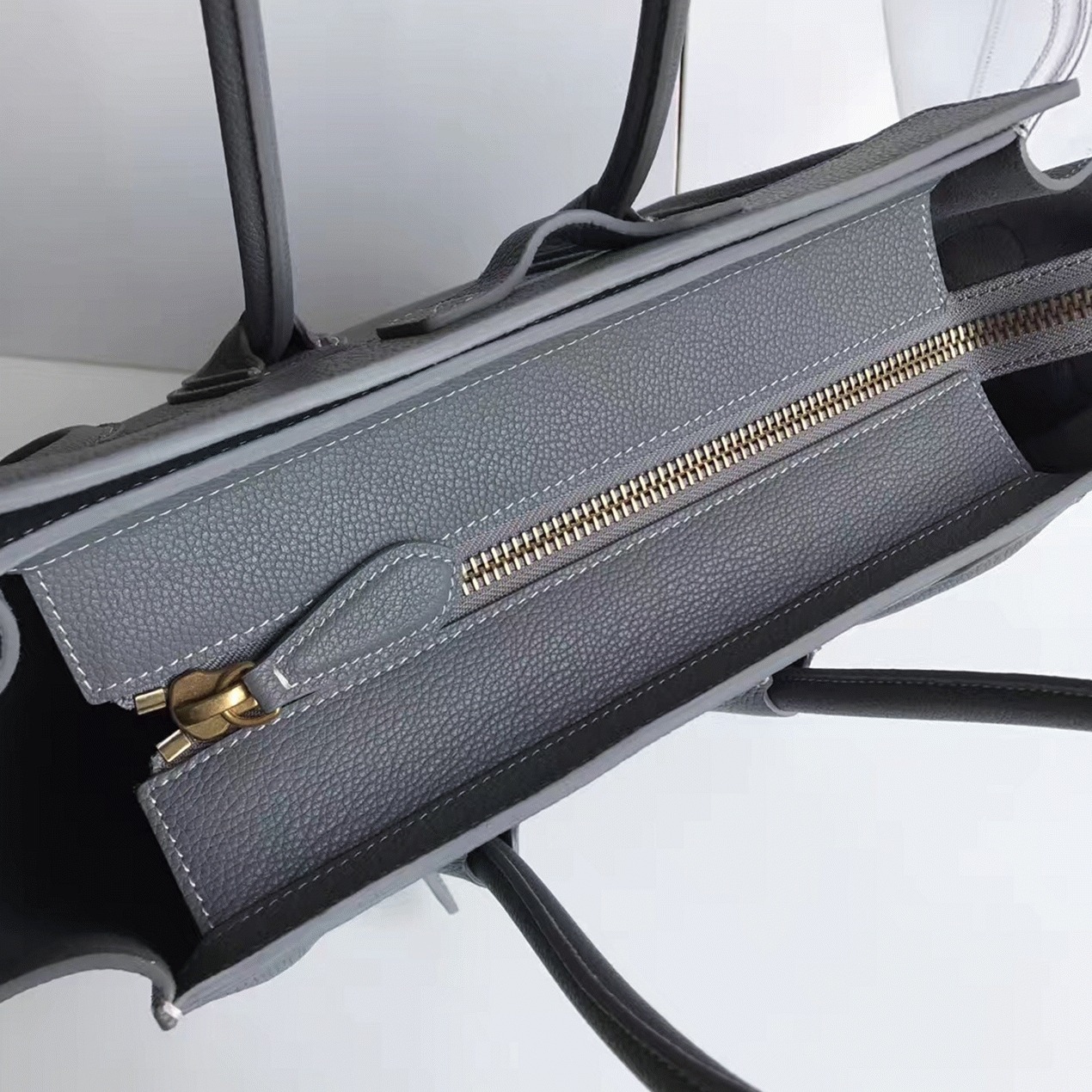ce1i*e micro lU*gage tote bag faux in kohl